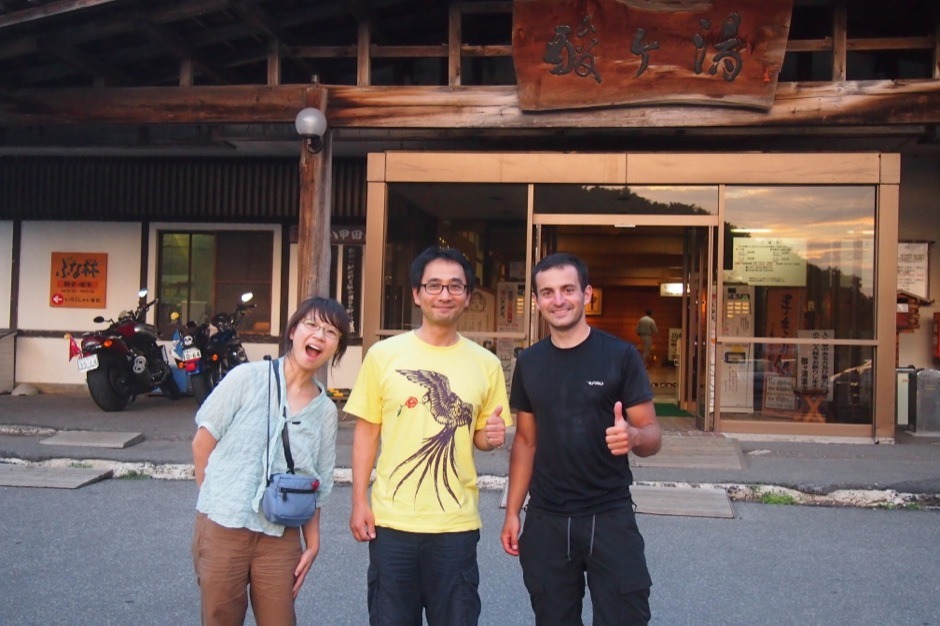 Первый день на Хонсю, встреча с моряками