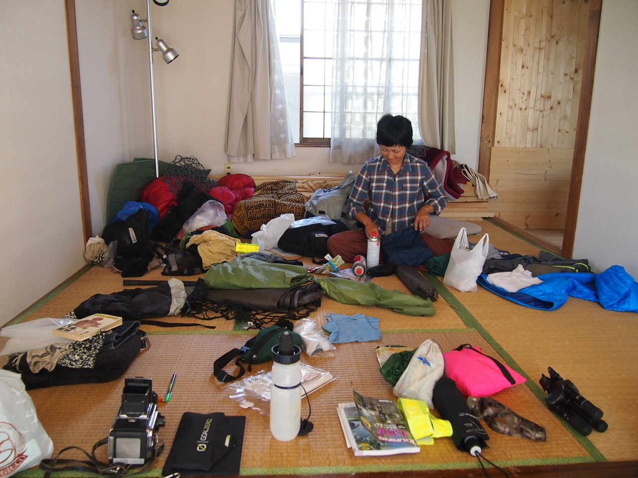 Разжиревший самурай снова в пути. Землетрясение