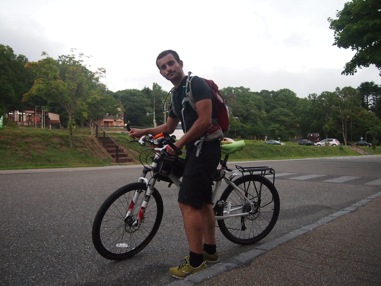 Разжиревший самурай снова в пути. Землетрясение