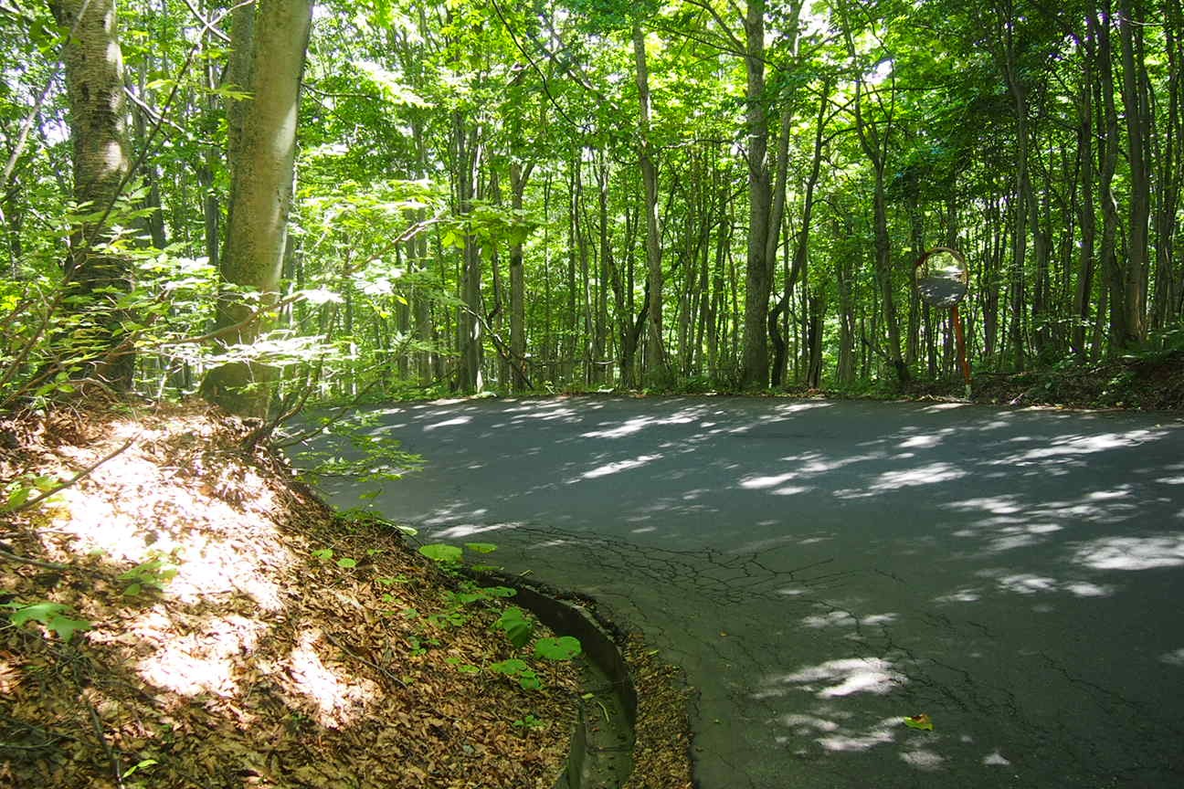 Онсен унисекс, Озеро Товада и морской пехотинец Майк